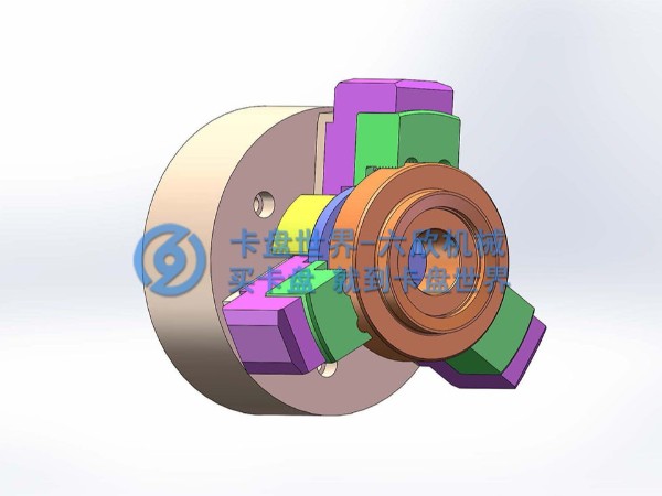 齒輪夾具結構裝配圖夾持方案