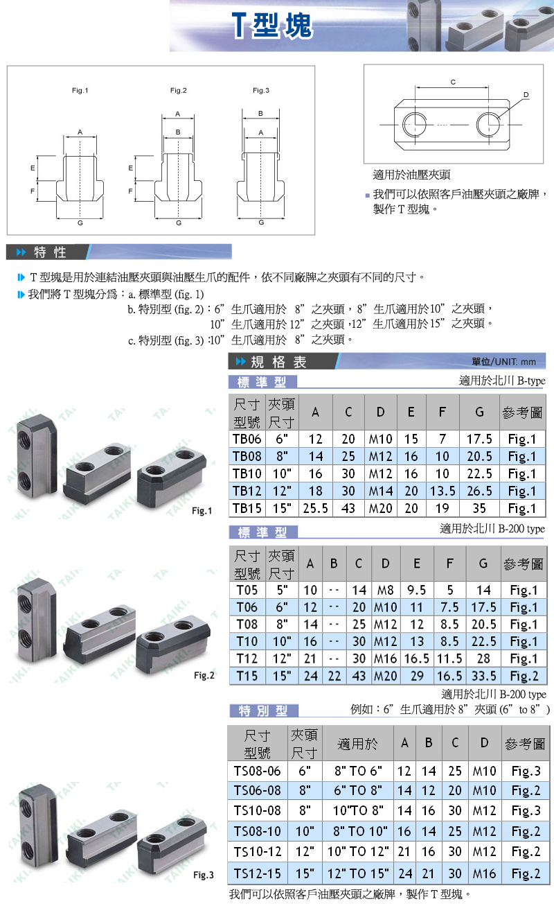 臺灣代機T型塊